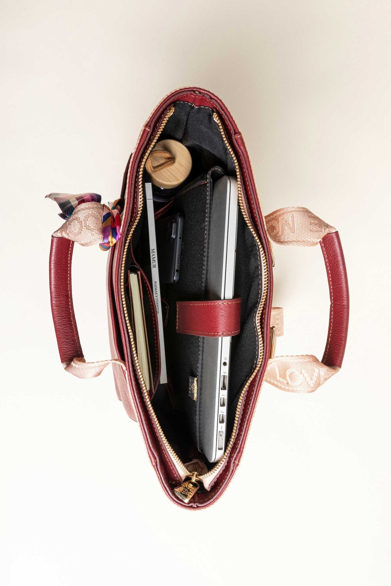 Backpack Laptop Merlot - LOVENOCK