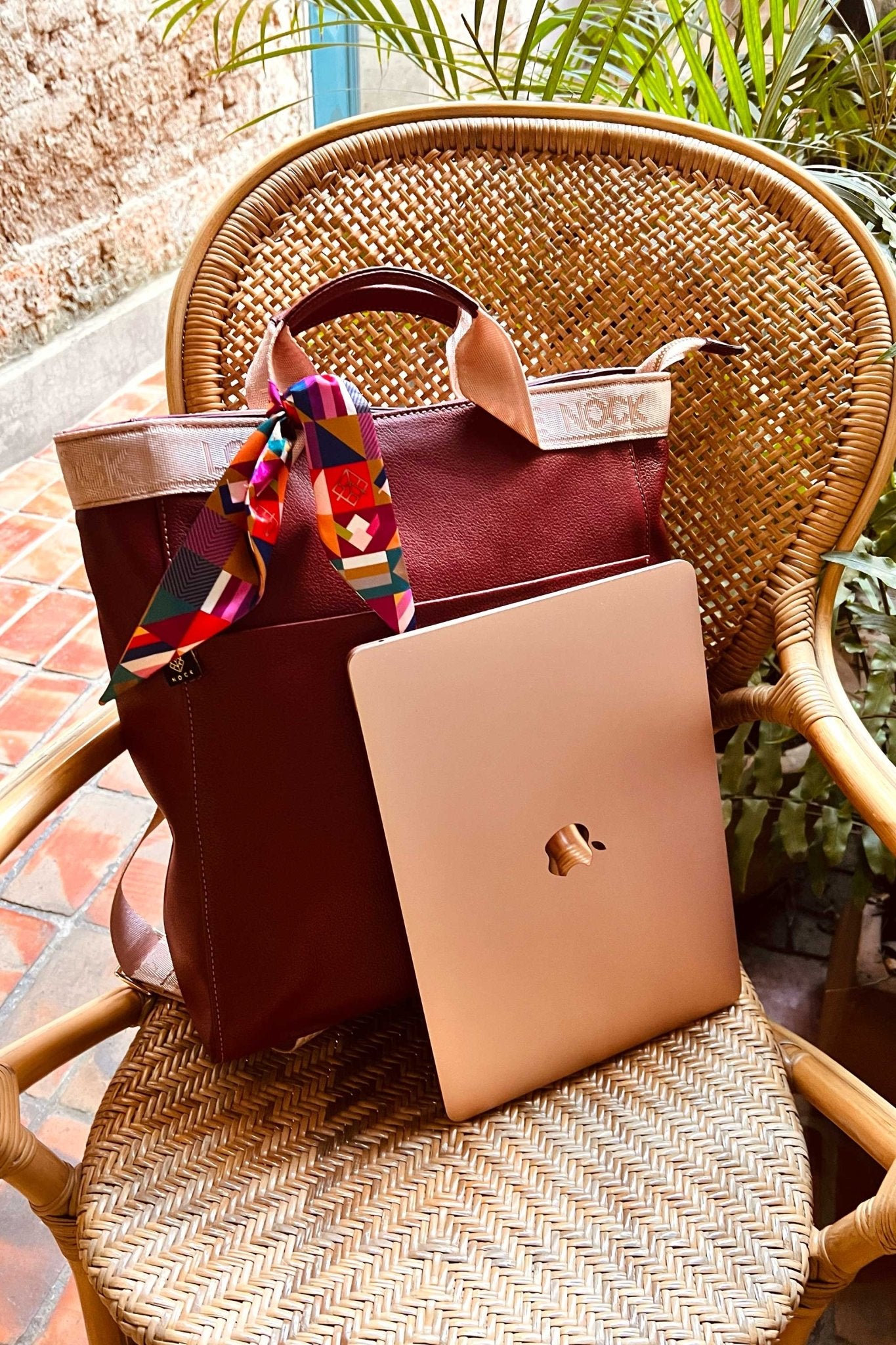 Backpack Laptop Merlot - LOVENOCK