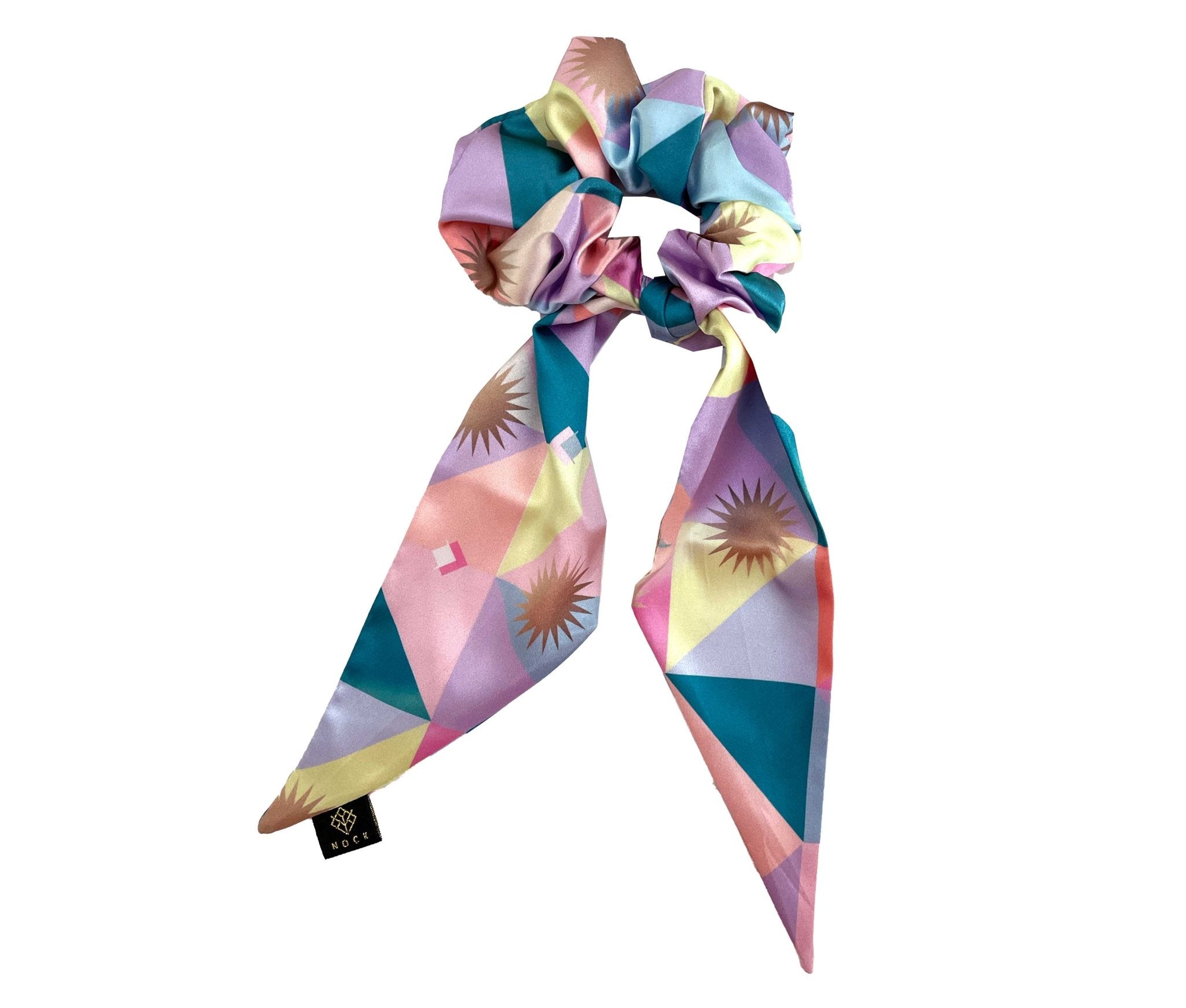 Scrunchie con lazo satín Pasteles - LOVENOCK