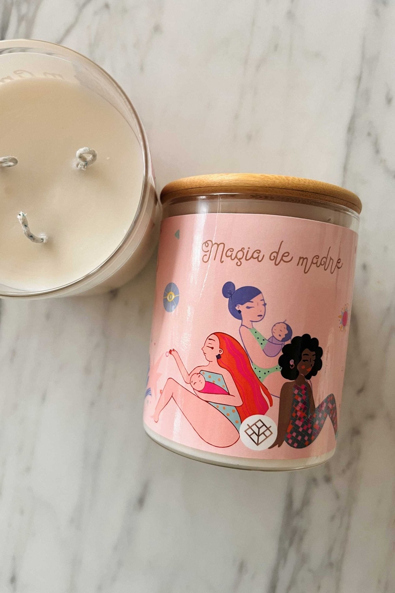 Vela magia de madre - Lavanda - 400 grs. - LOVENOCK