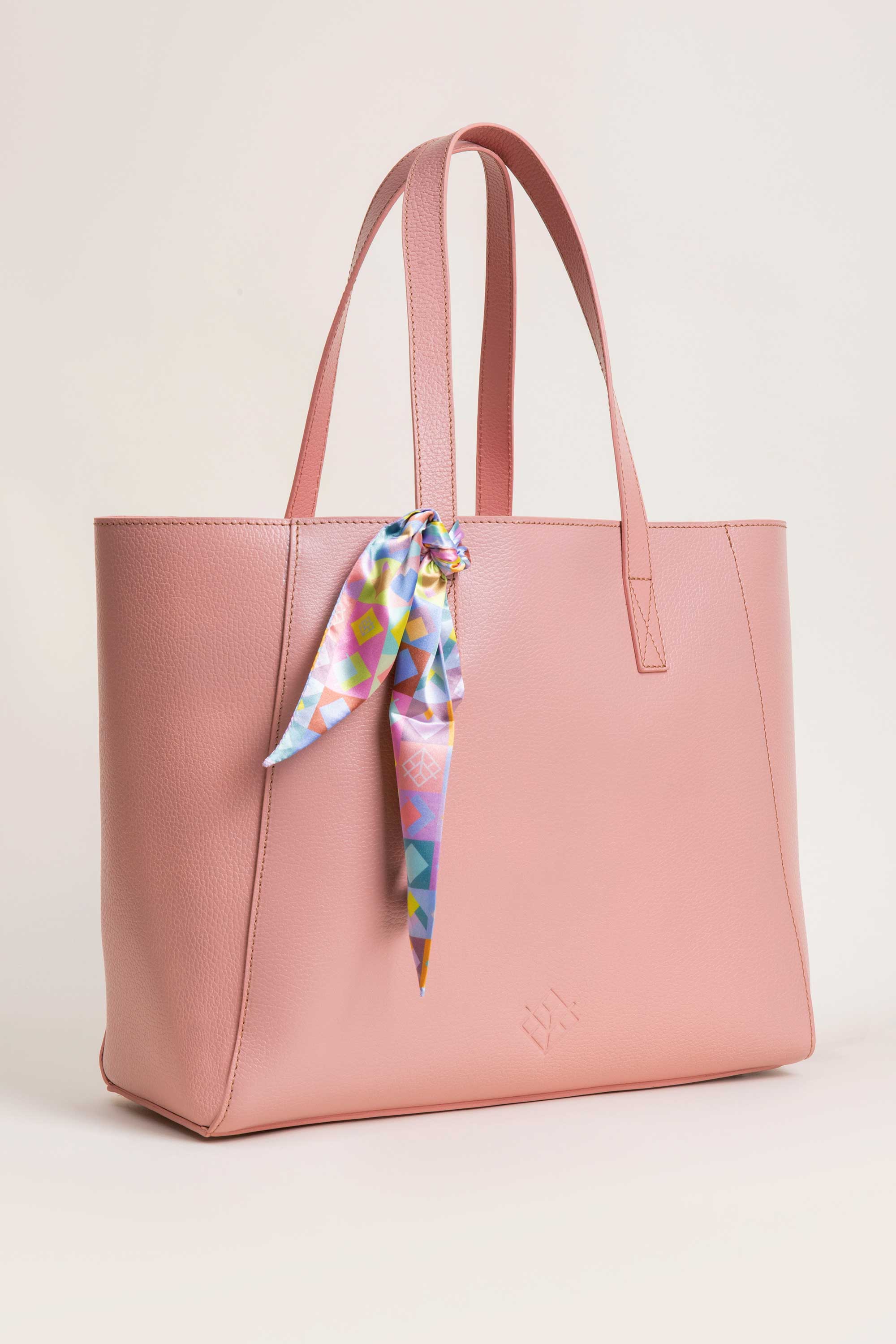 Bolso Tote Acapulco de Piel Color Baby Pink Marca Love NOCK LOVENOCK