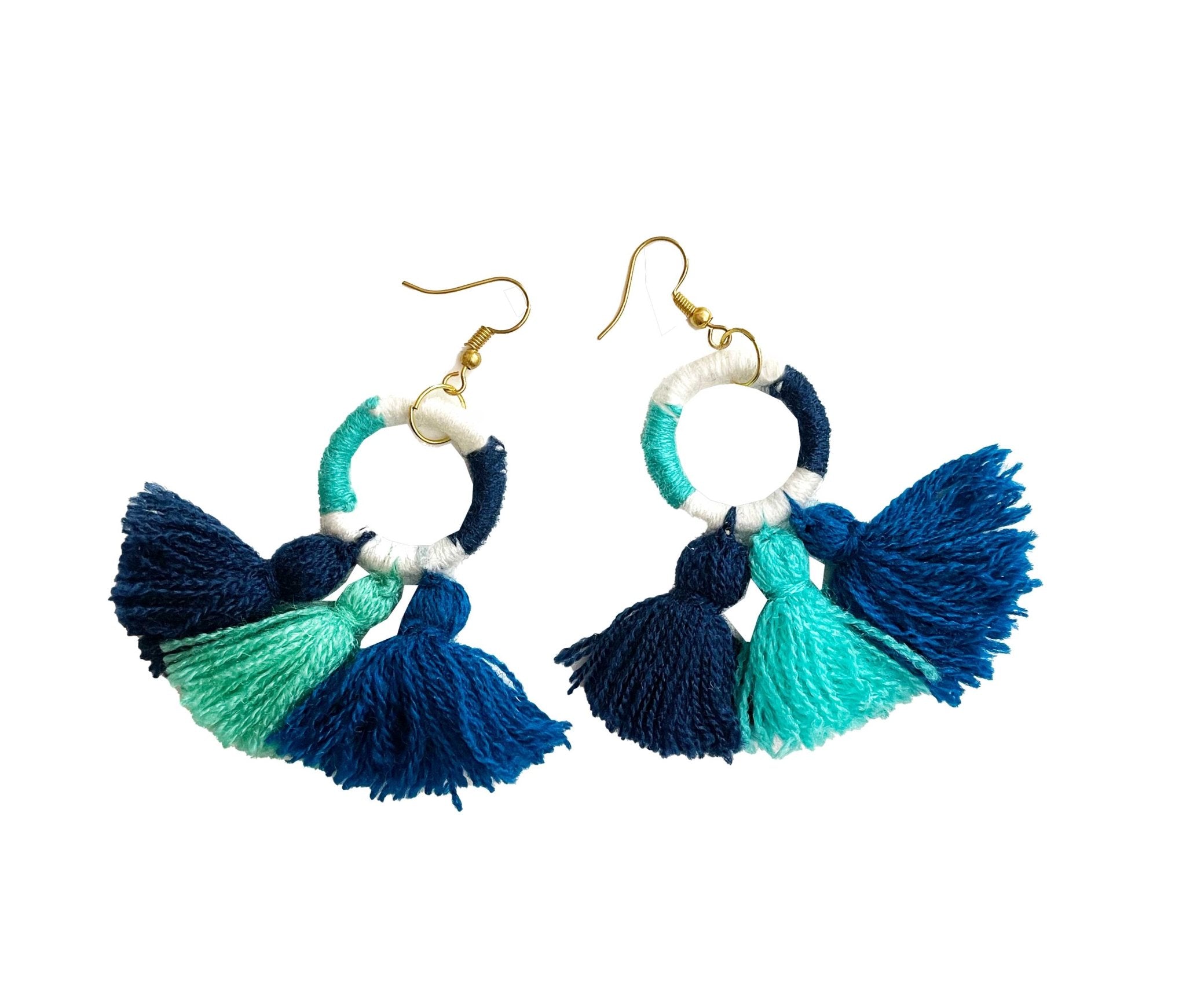 Aretes Fiesta Azul - LOVENOCK