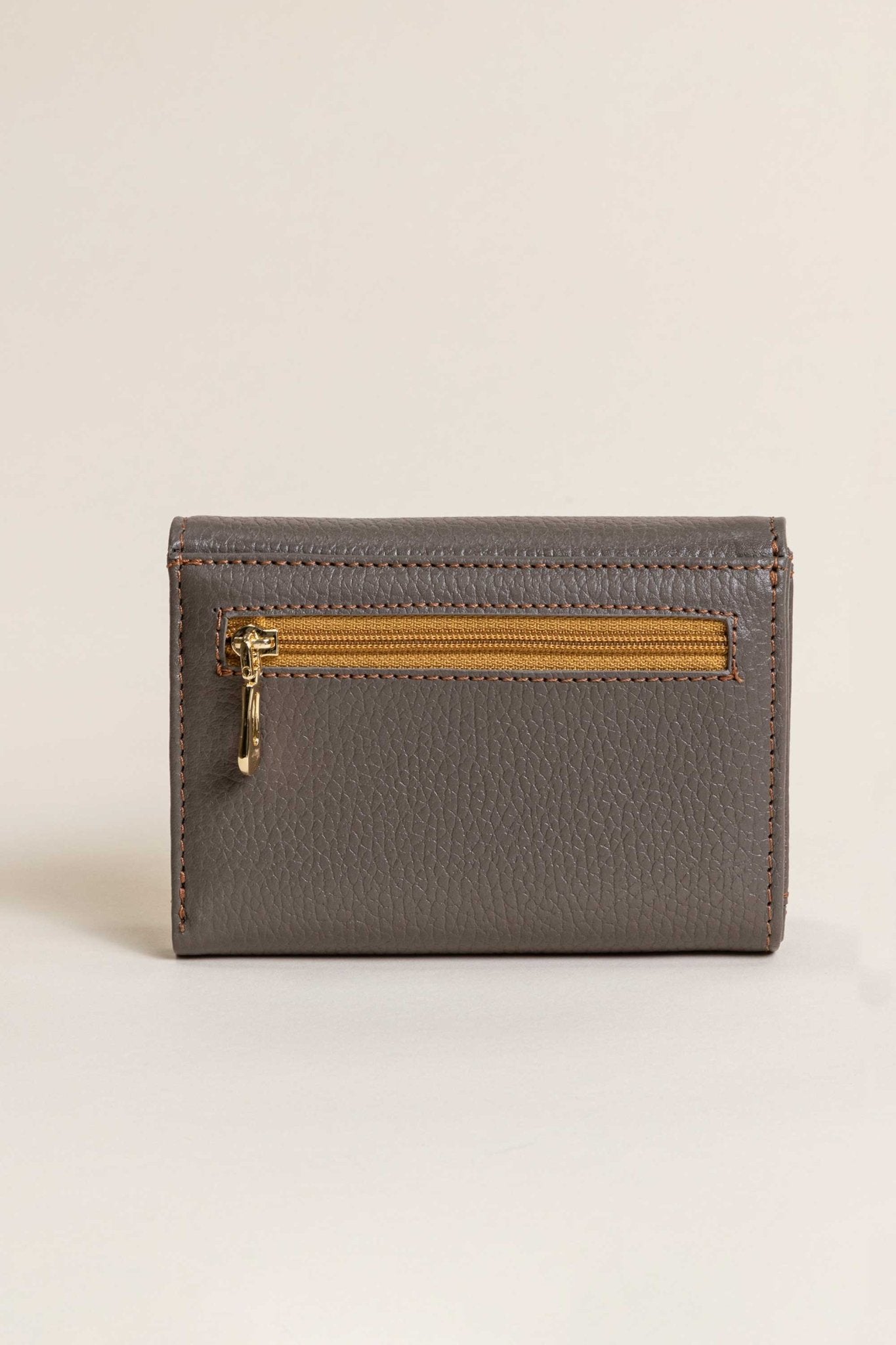 Billetera Abundancia Gris - Mini - LOVENOCK