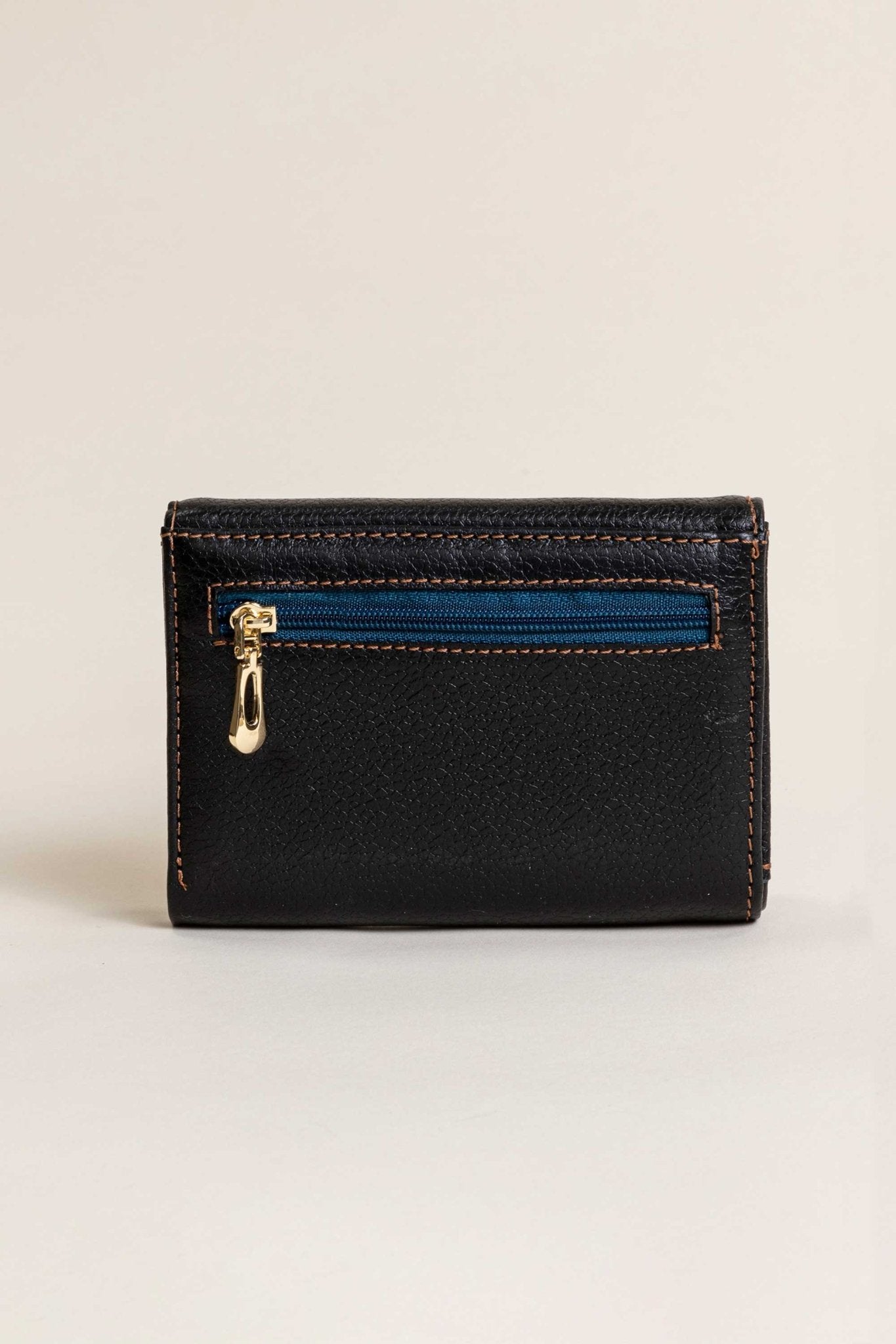 Billetera Abundancia Negro - Mini - LOVENOCK