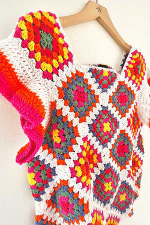 Blusa crochet Rainbow - Edición NÖCK