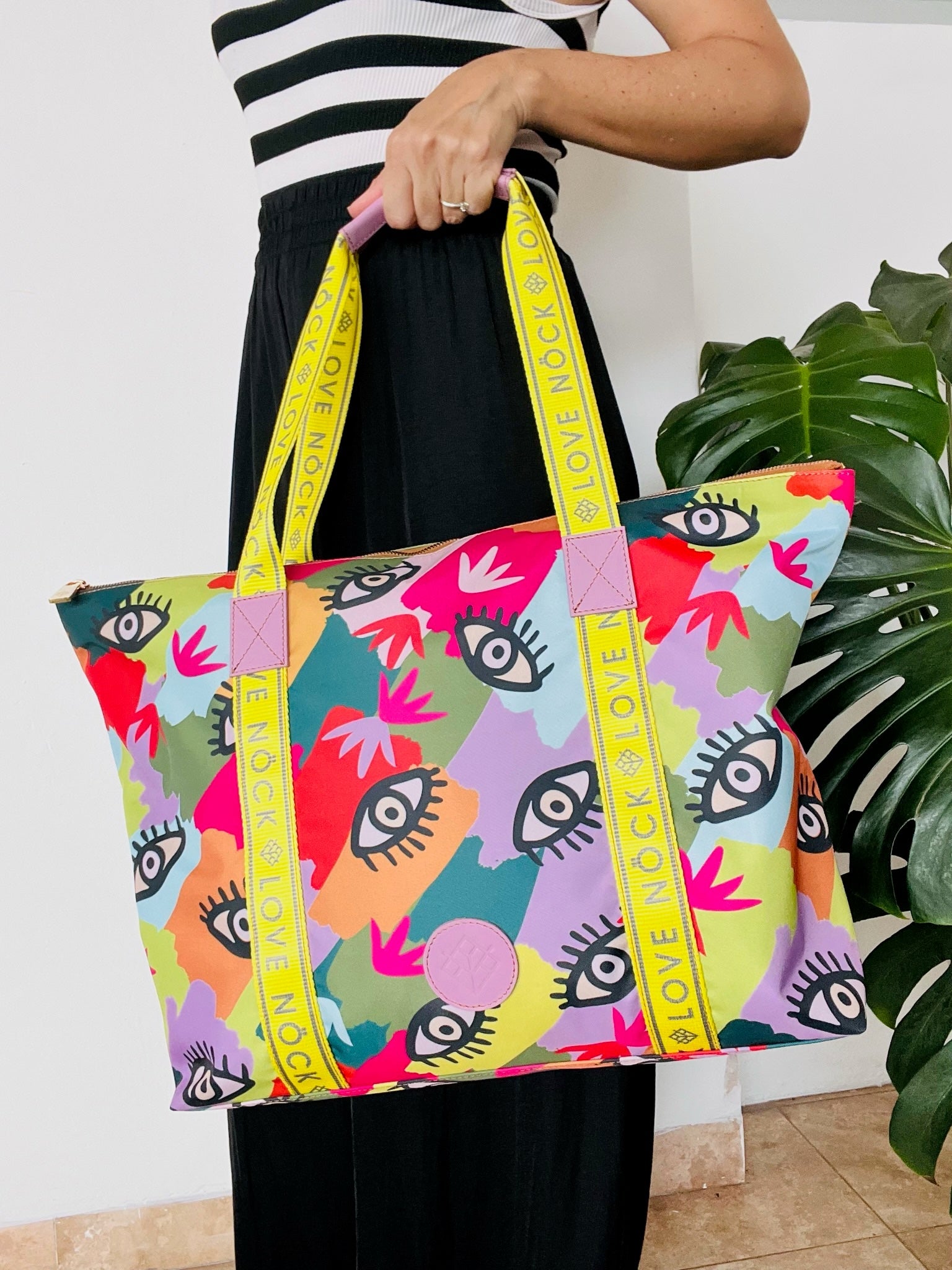 Bolso Weekender Print Ojitos - LOVENOCK