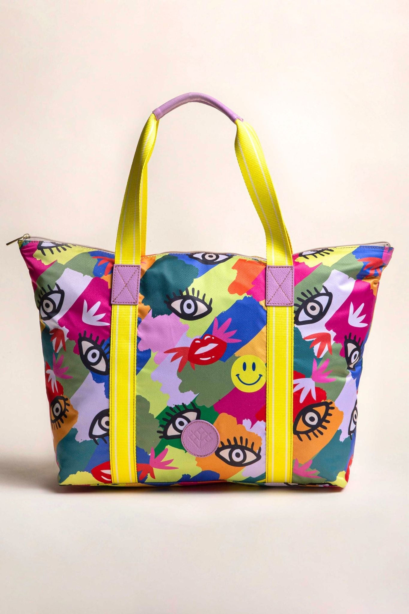 Bolso Weekender Print Ojitos - LOVENOCK