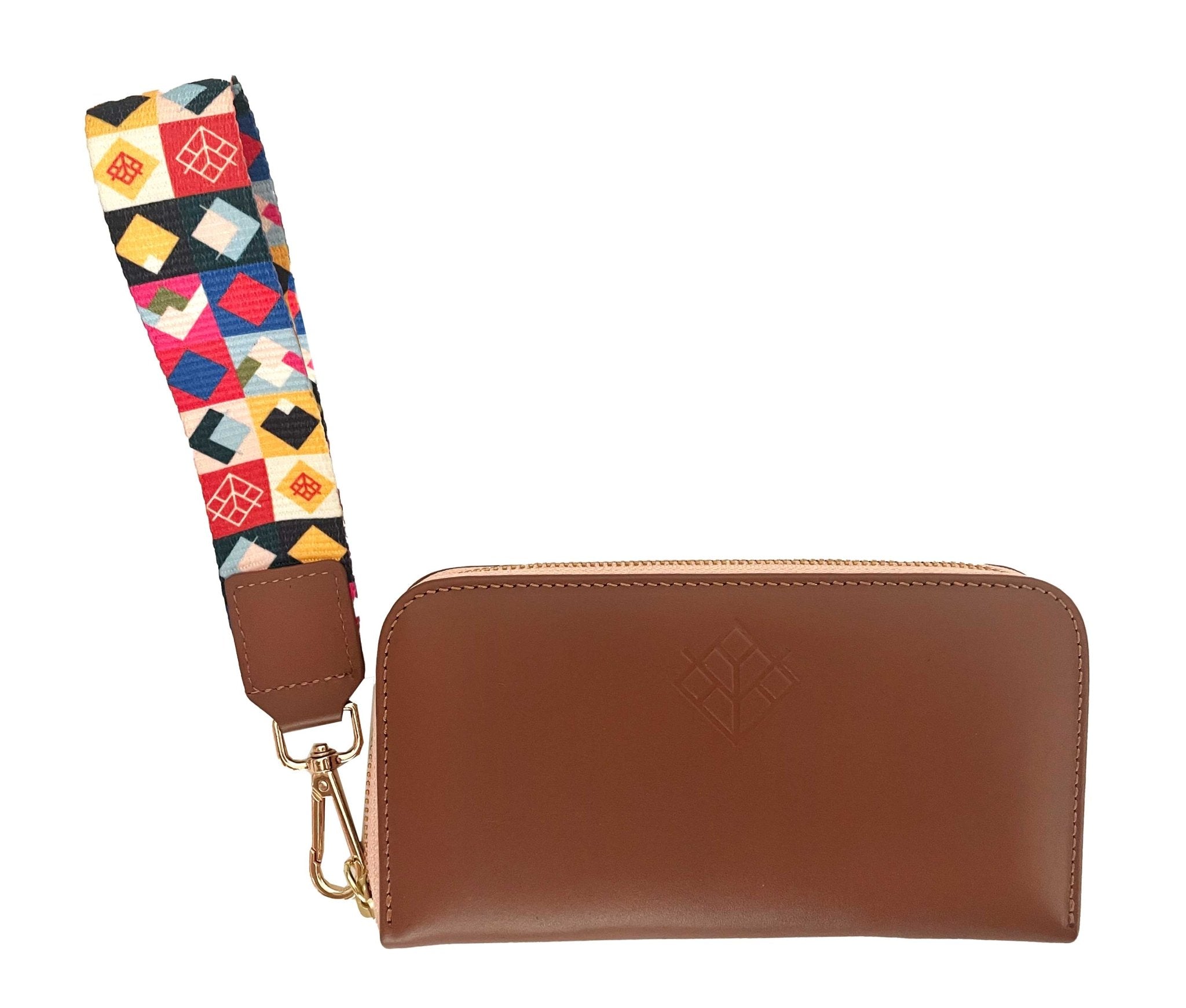 Cartera Canela Grande Monogram - LOVENOCK