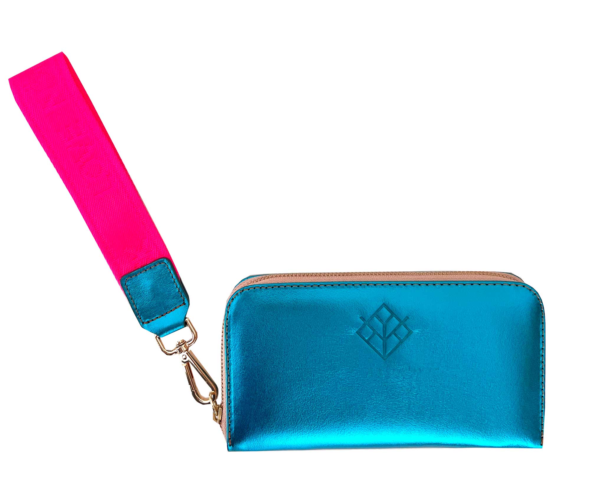 Cartera Metálica Grande Aqua - LOVENOCK