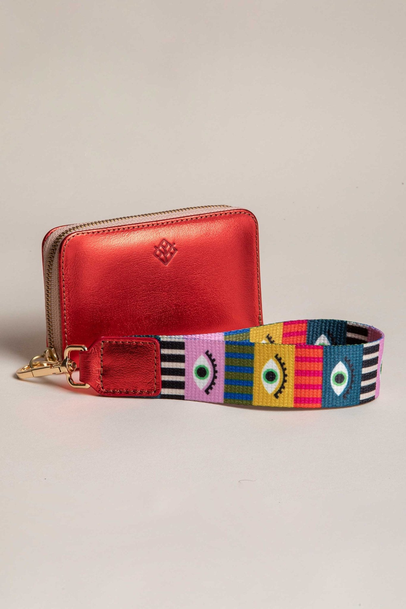 Cartera Mini Rojo Metálico - LOVENOCK