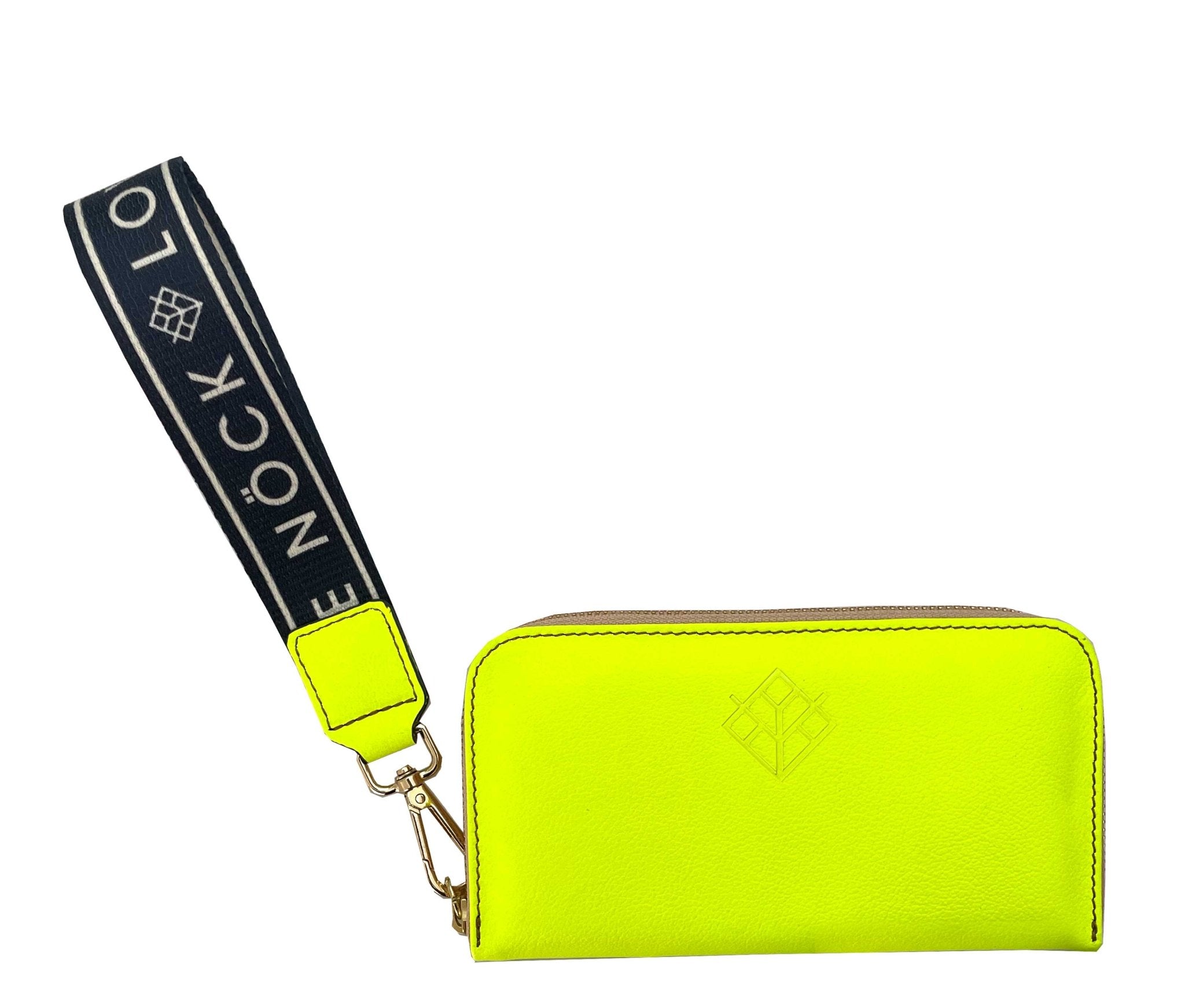 Cartera Neon Yellow Grande - LOVENOCK
