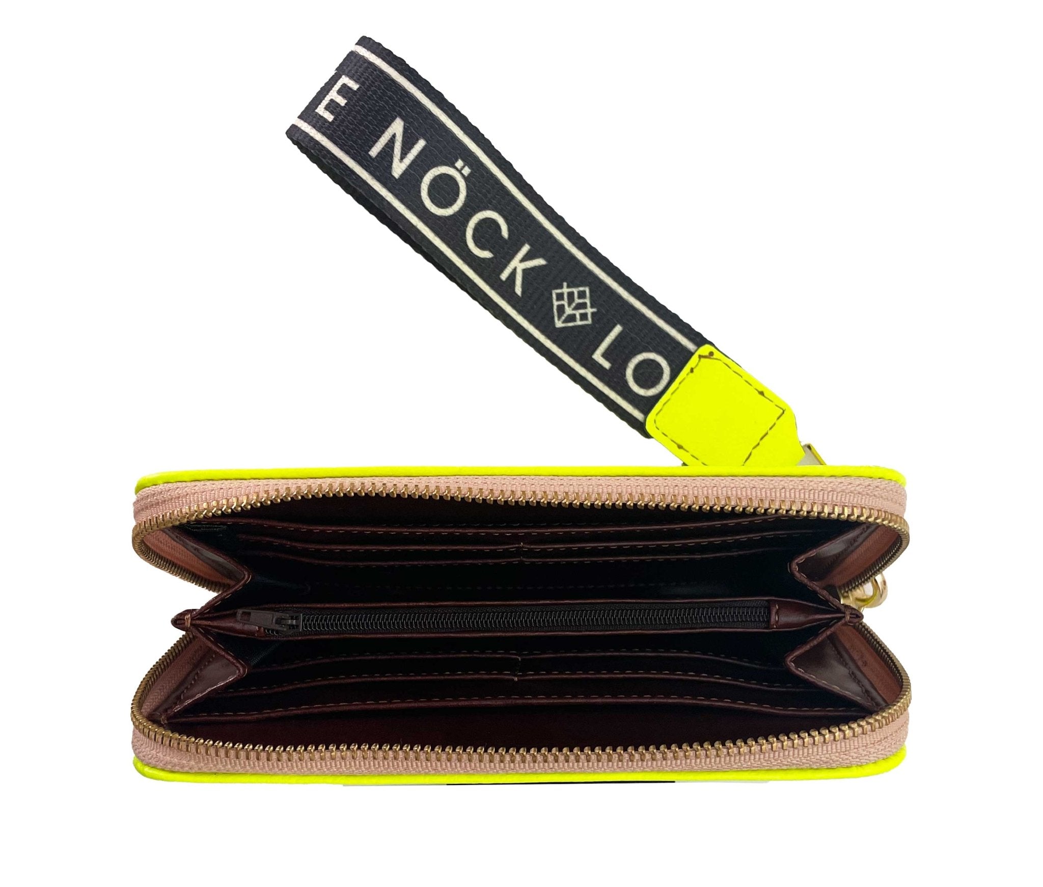 Cartera Neon Yellow Grande - LOVENOCK