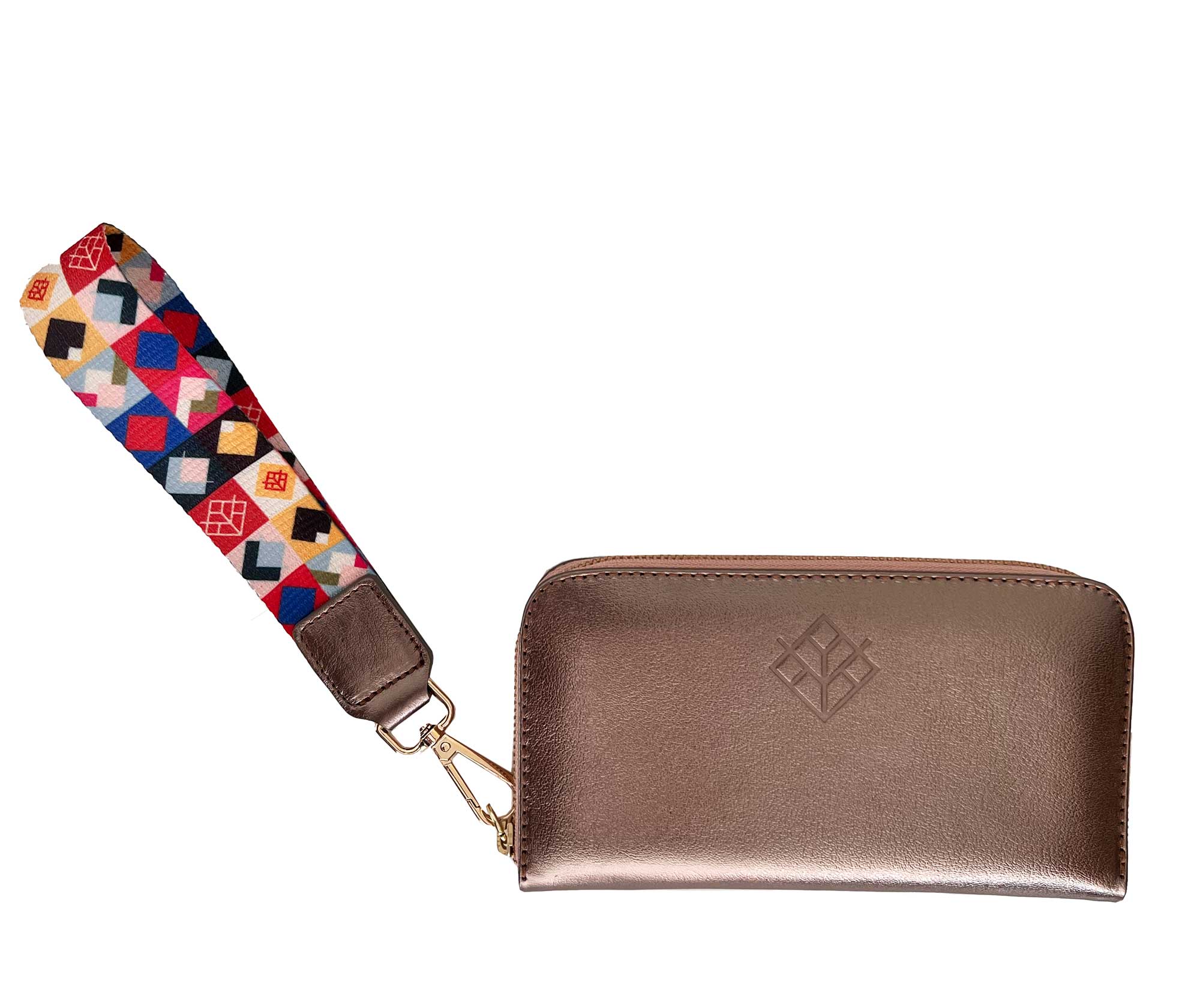 Cartera platino Grande - LOVENOCK