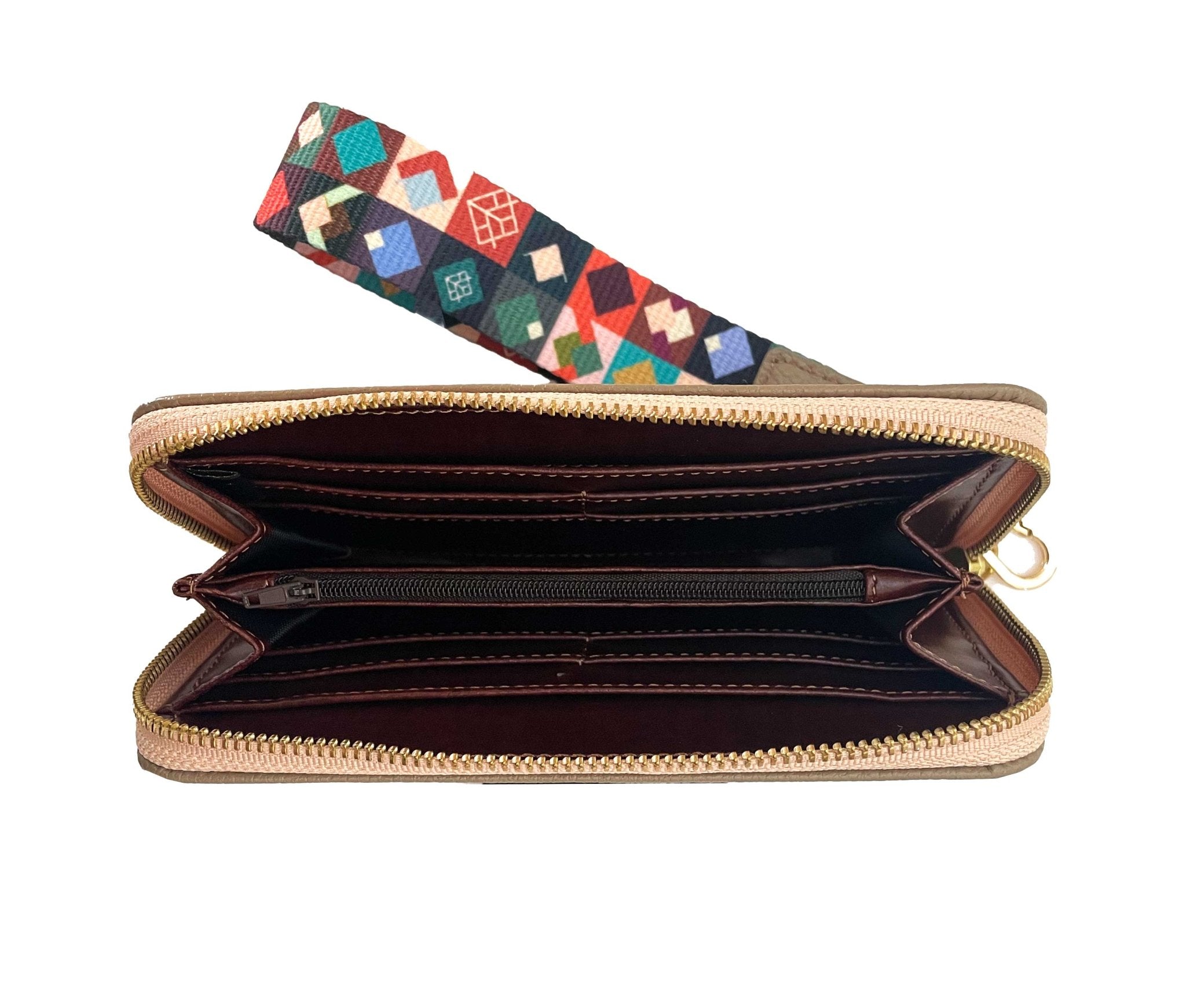 Cartera Taupe Grande - LOVENOCK