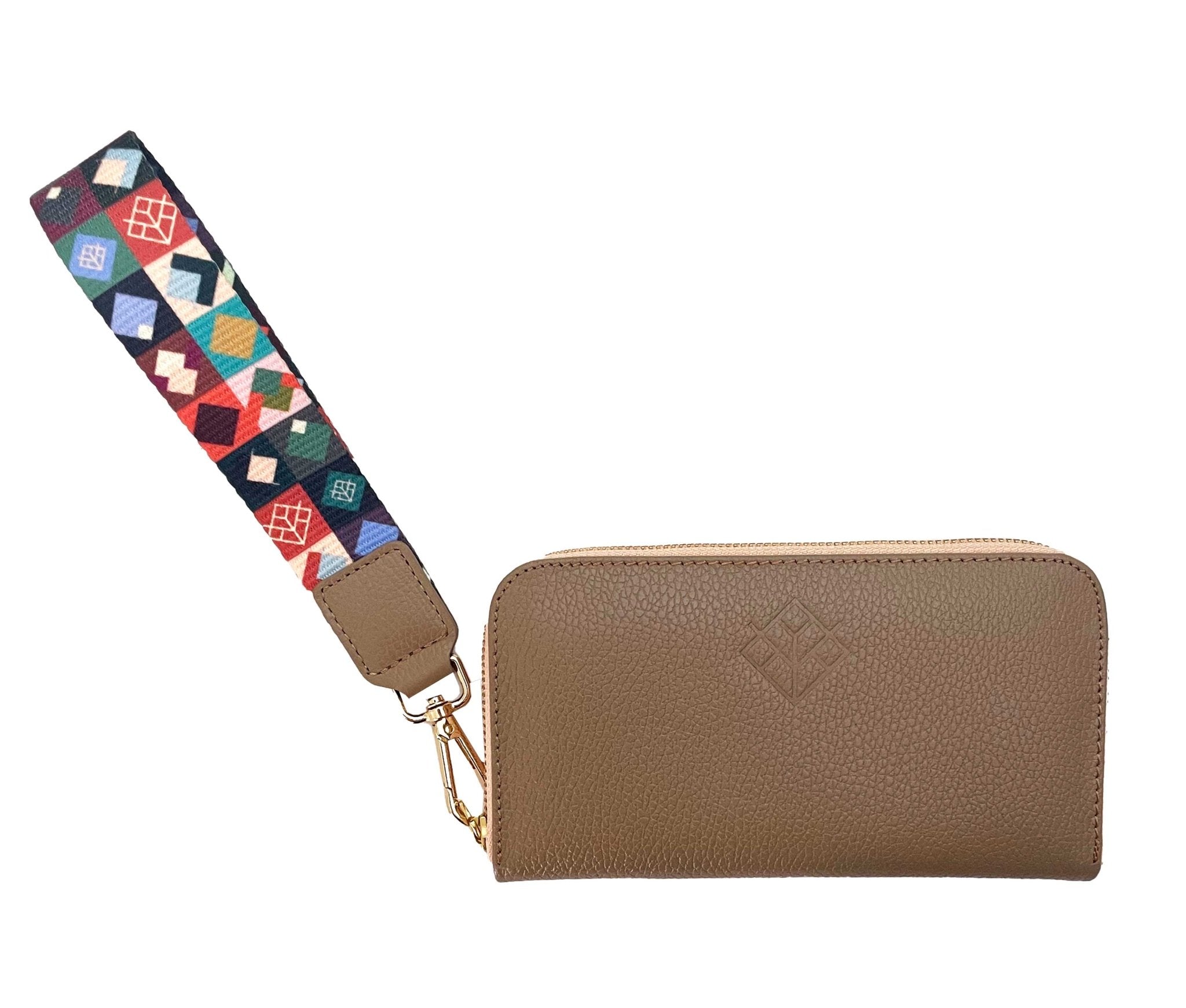 Cartera Taupe Grande - LOVENOCK