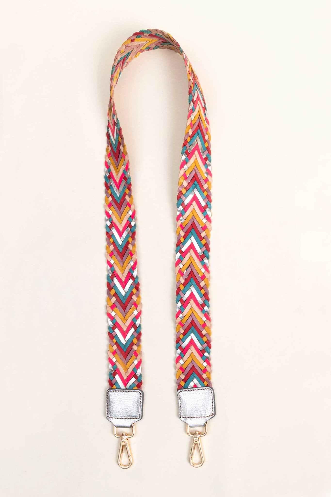 Correa Tejida Piel Rainbow - LOVENOCK