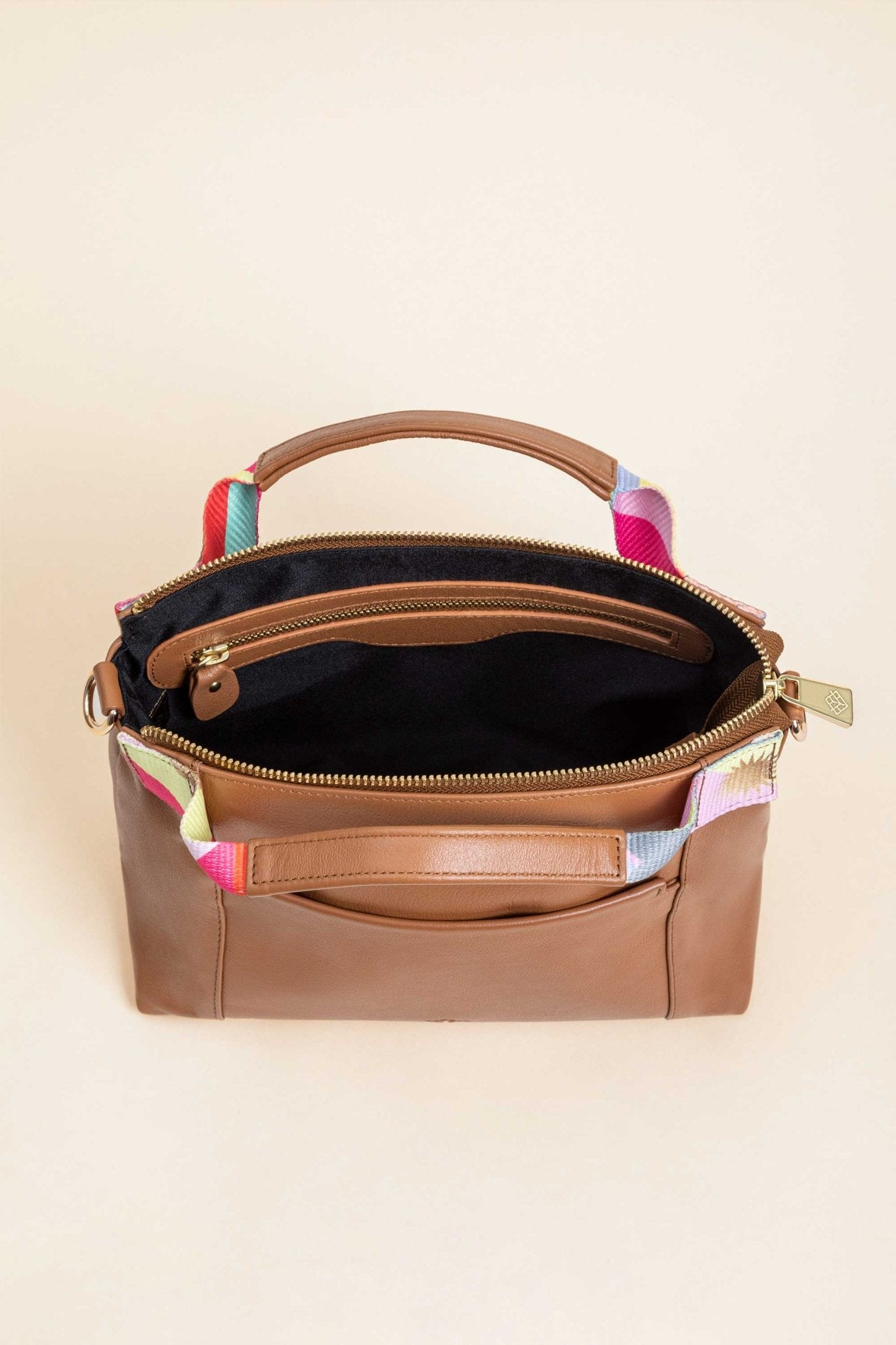 Crossbody Bonita Miel / Doble Correa - LOVENOCK