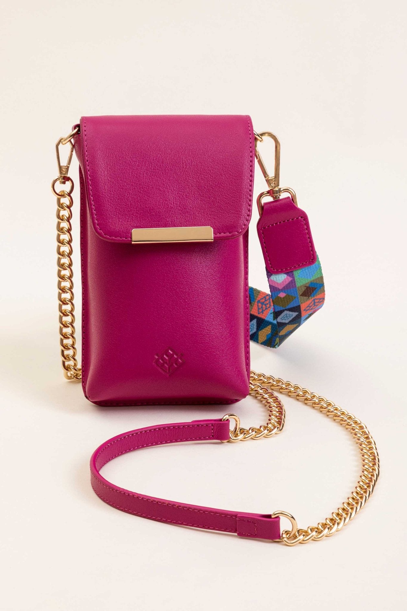 Crossbody Esencial Celular Orquídea - Doble Correa - LOVENOCK