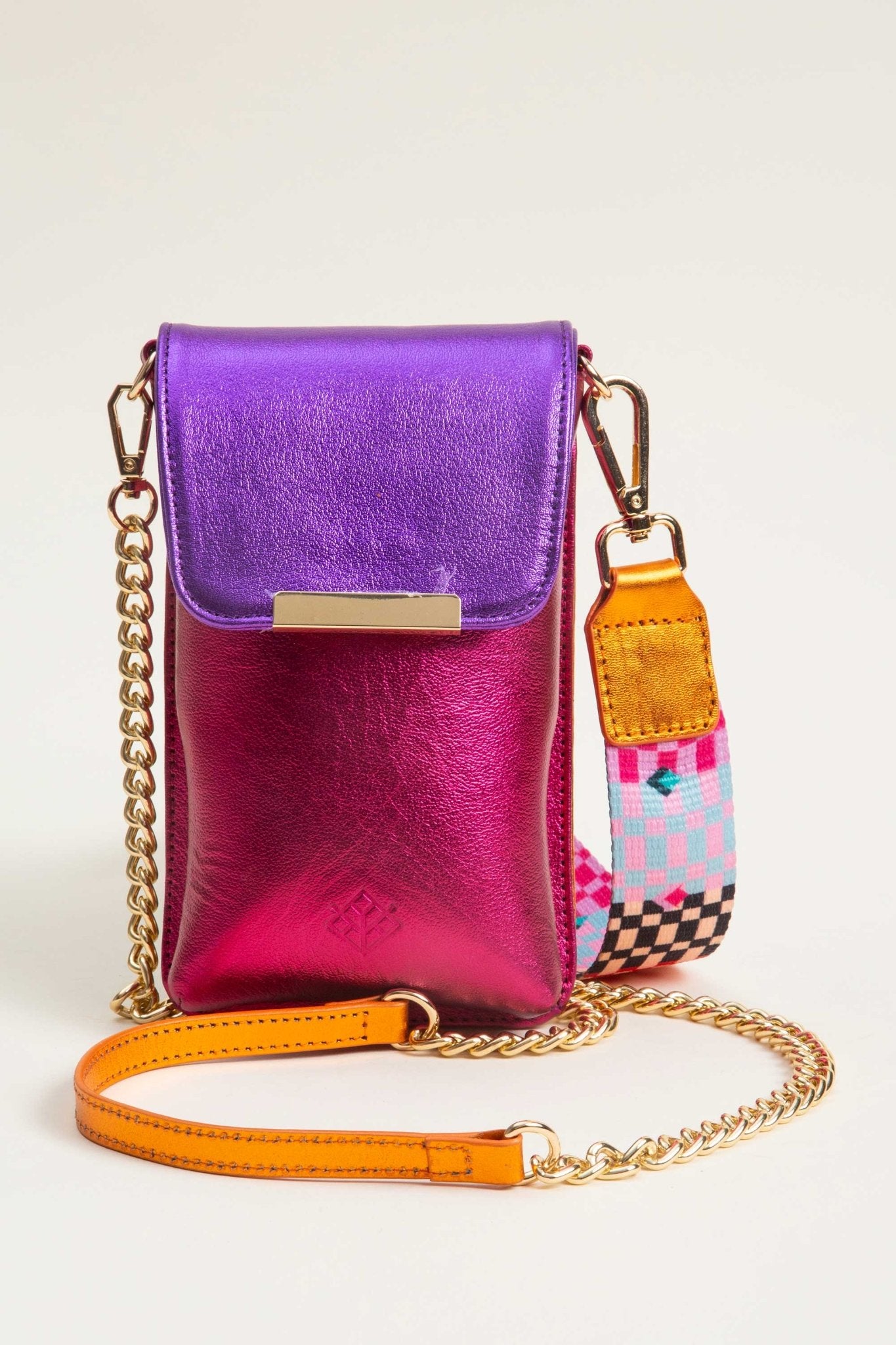 Crossbody Esencial Celular Rainbow - Doble Correa - LOVENOCK