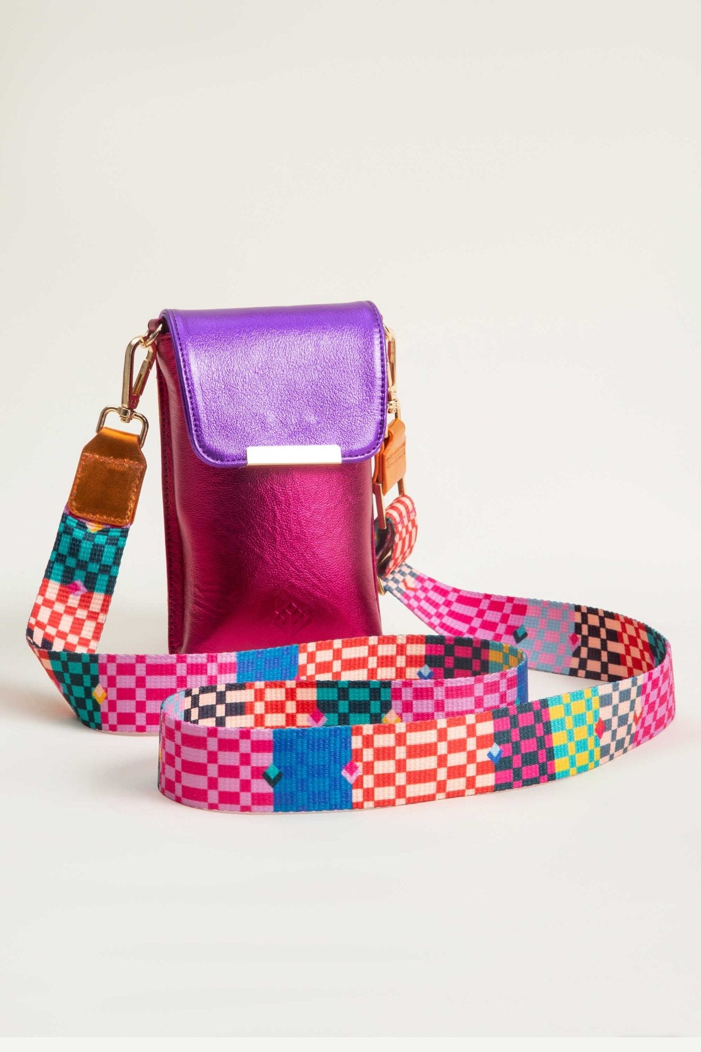 Crossbody Esencial Celular Rainbow - Doble Correa - LOVENOCK