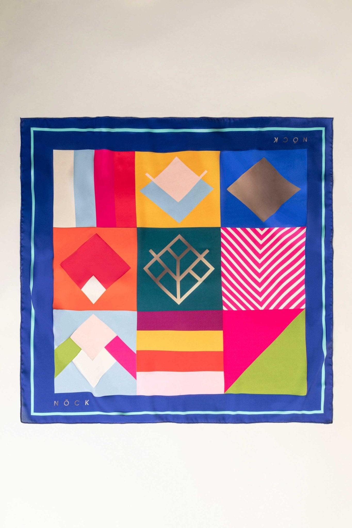 Mascada Monogramm Azul - LOVENOCK