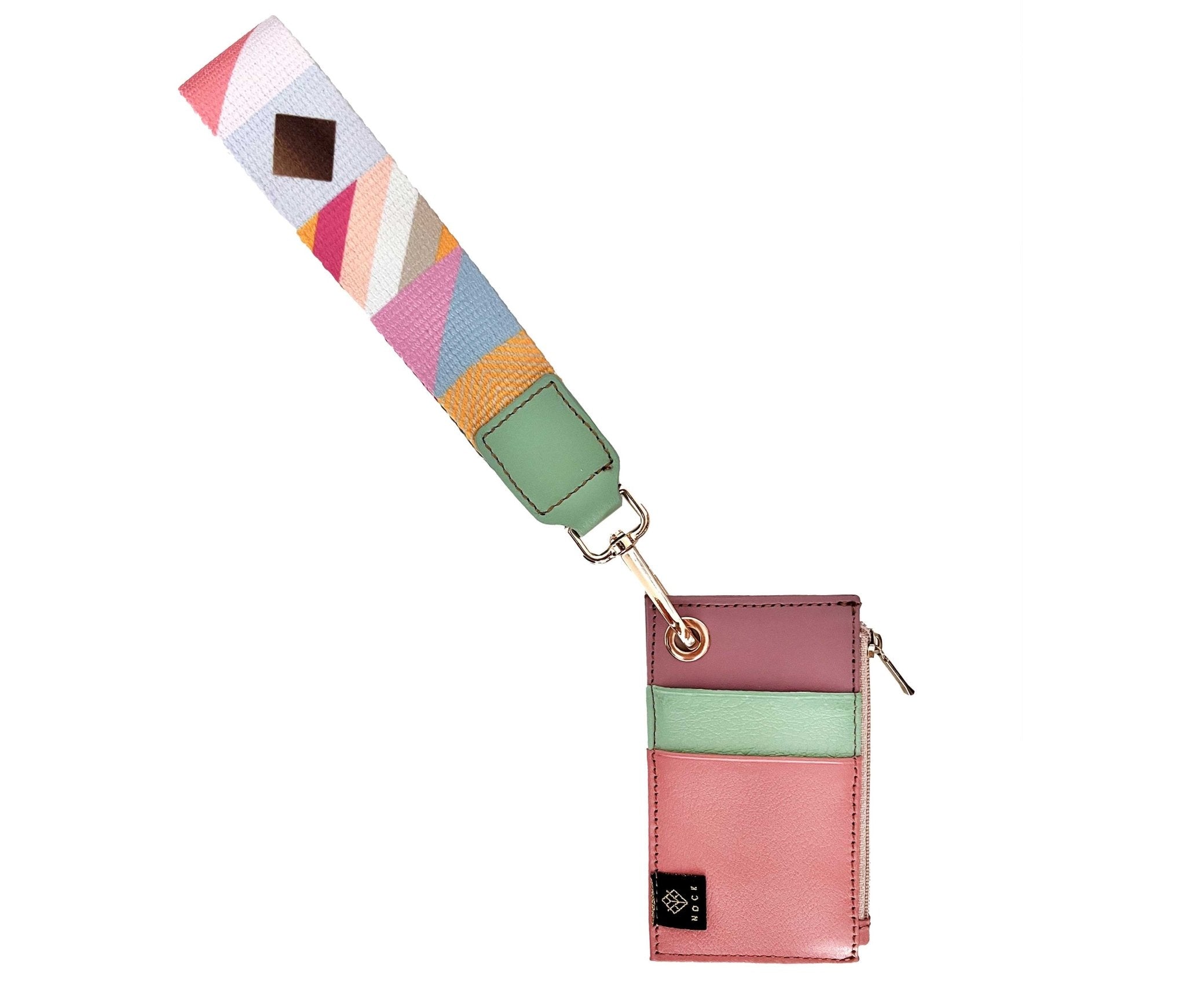 Tarjetero con pulsera Flamingo - LOVENOCK