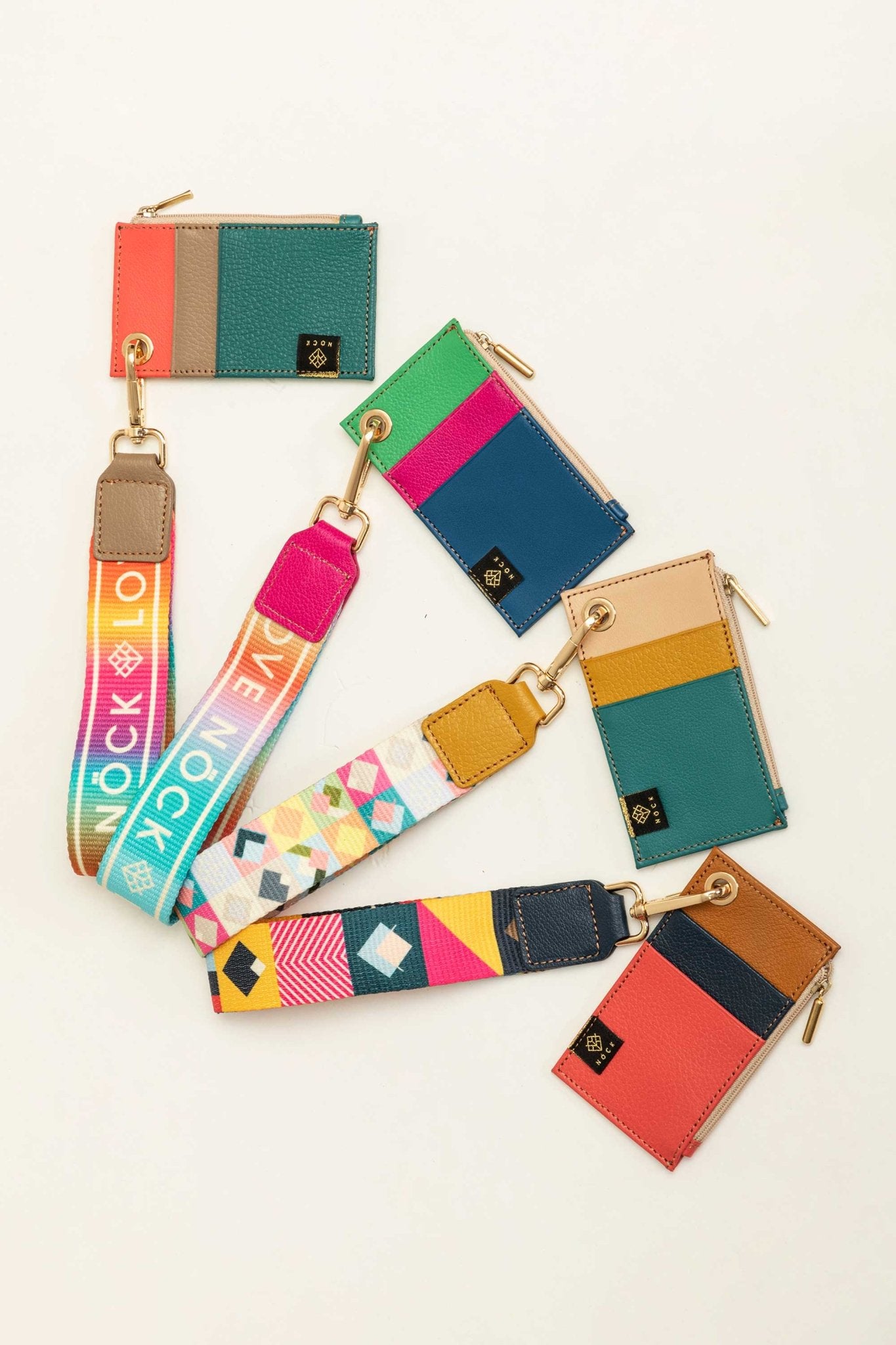 Tarjetero con pulsera Jade - mango - LOVENOCK