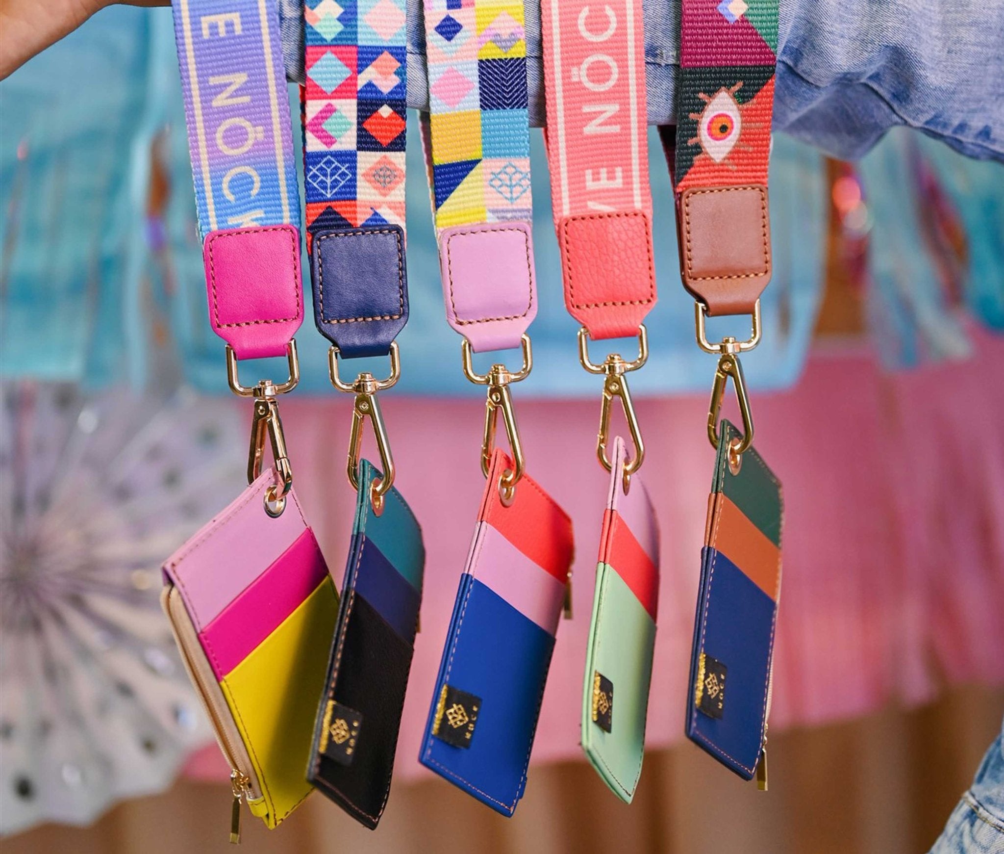 Tarjetero con pulsera Marino - LOVENOCK