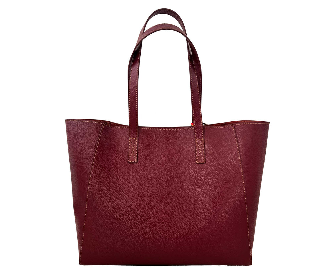 Tote Piel Acapulco Merlot